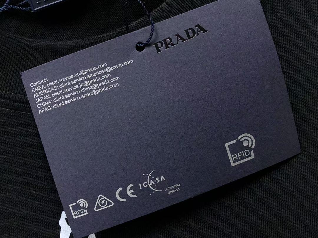 Prada 108 P⭐A⭐A T-SHIRT 411132421 (Im 170Cm 57Kg I Wear Size M In The Phot) - Image 23