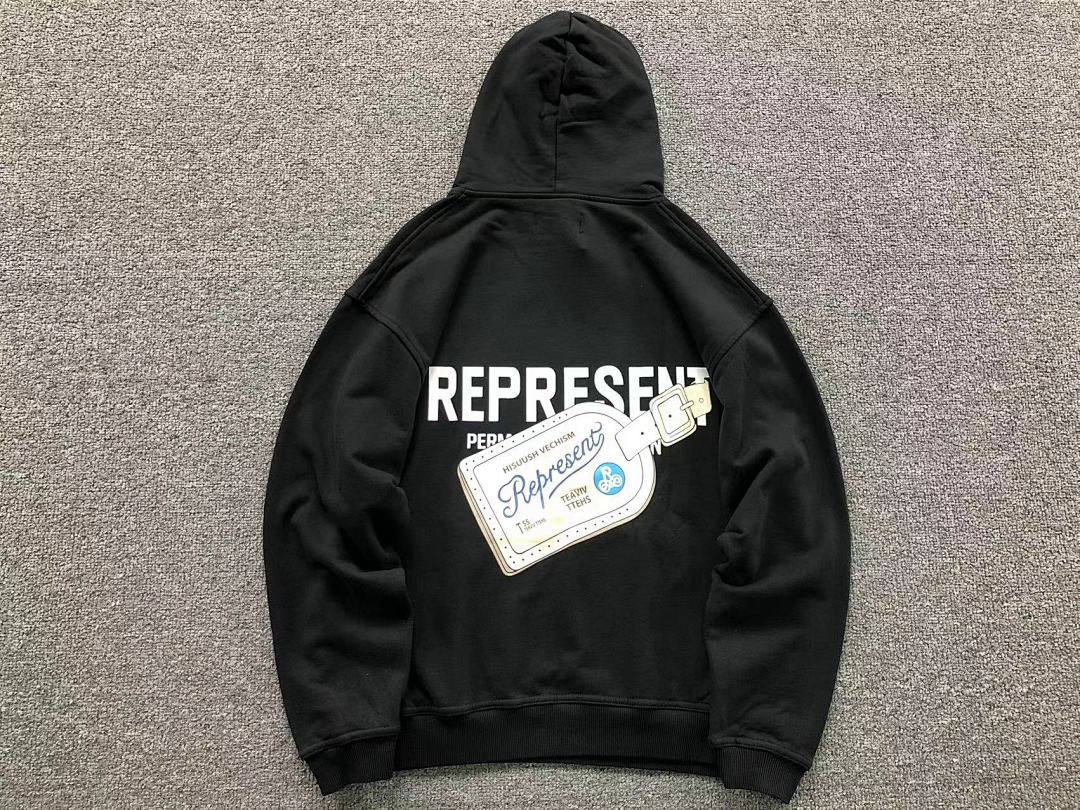 Represent 135 REPRESENT HOODIE 510030891 (Im 170Cm 60Kg I Wear Size S In The Phot) - Image 10