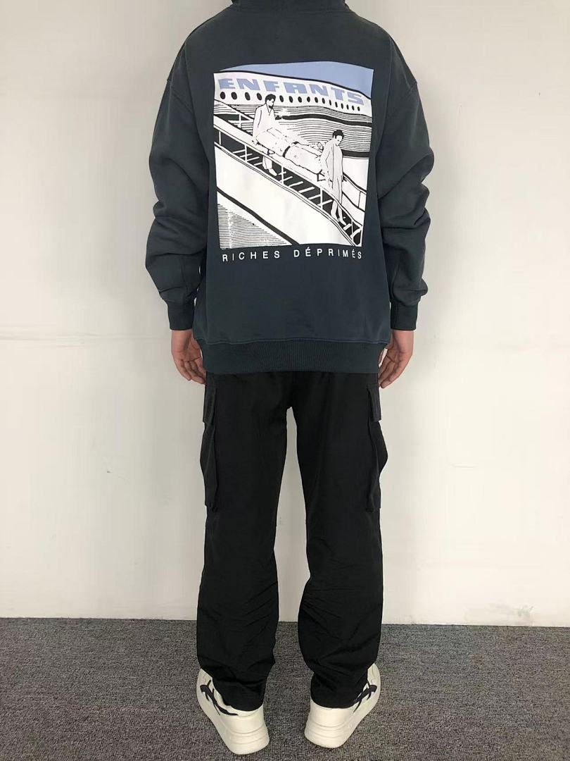 Chanel 138 ENFANTS RICHES DEPRIMES HOODIE 3105032196 (Im 170Cm 60Kg I Wear Size S In The Phot) - Image 4