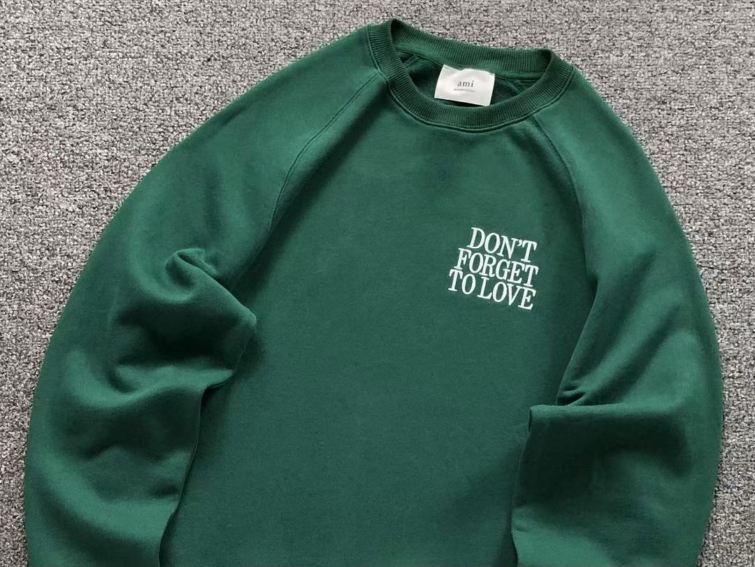 AMI 129 AMI HOODIE 3209040921 (Im 170Cm 60Kg I Wear Size M In The Phot) - Image 7