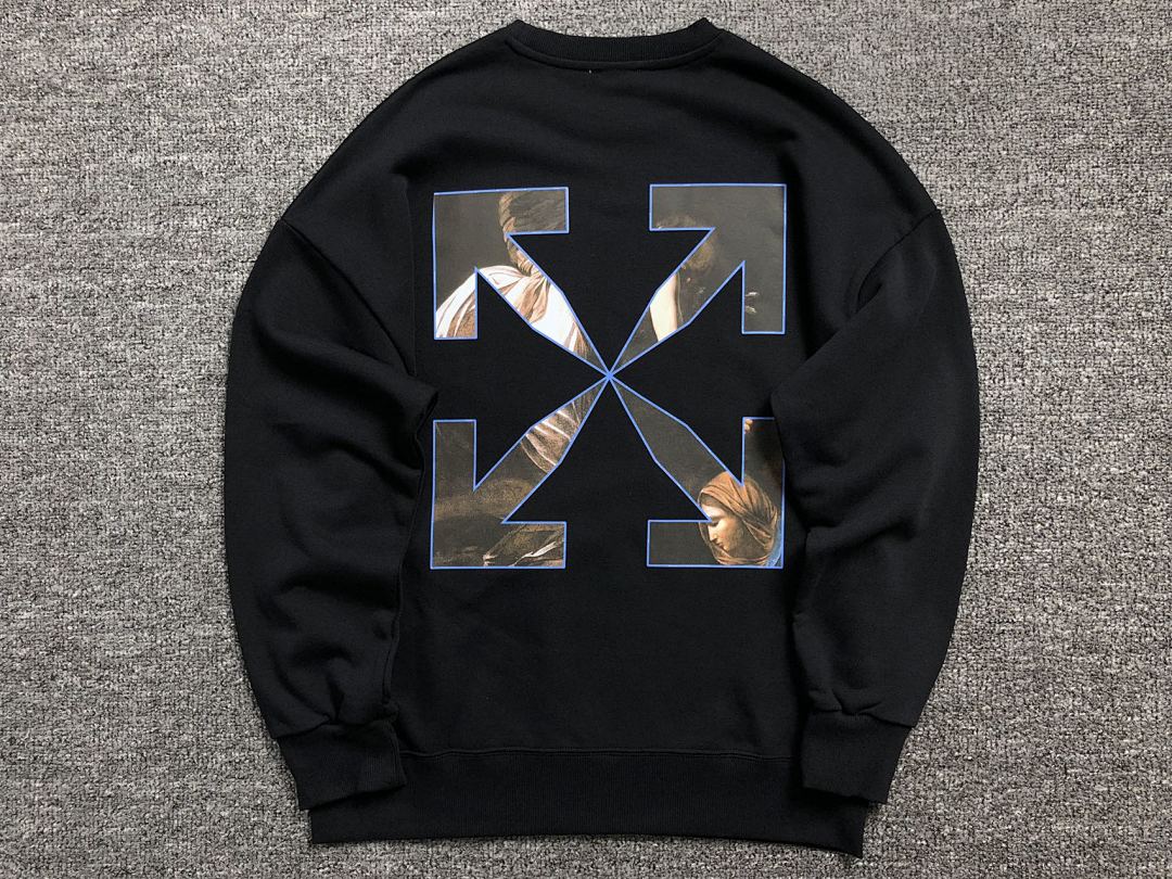 Off-White 136 OFF-WHITE (WHITE HOODIE) - Image 5