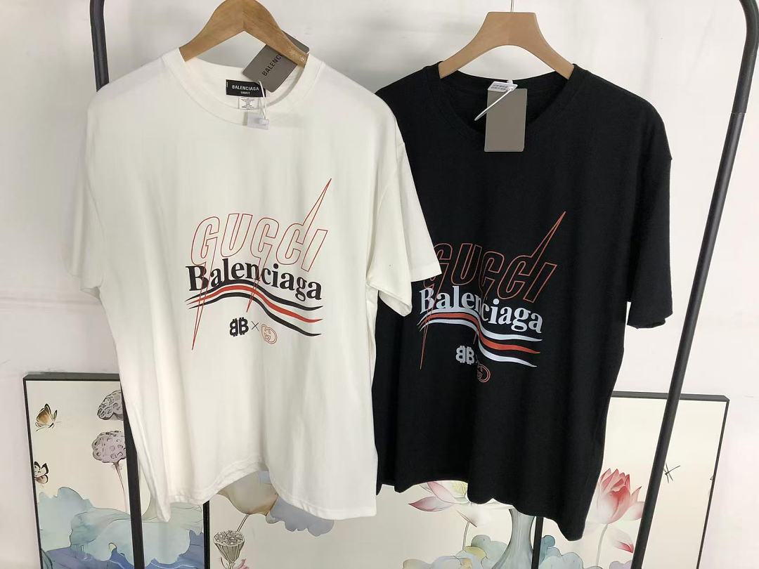 Balenciaga 115 B⭐L⭐⭐⭐IA⭐A G⭐C⭐I T-SHIRT 22051308172 (Im 170Cm 60Kg I Wear Size XL In The Phot) - Image 26