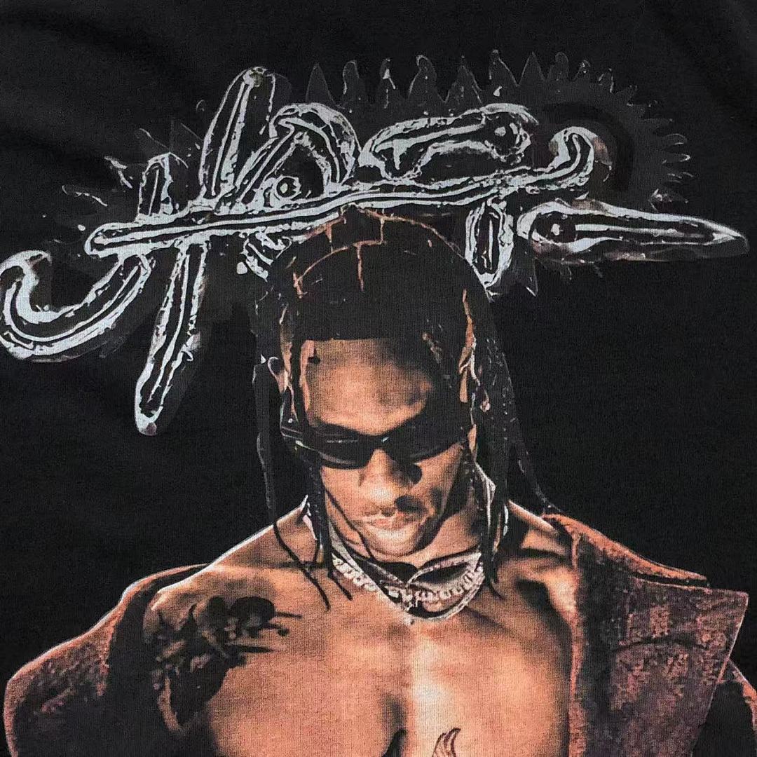 Travis Scott 108 VINTAGE TRAVIS SCOTT VEST 504051717 (Im 170Cm 55Kg I Wear Size M In The Phot) - Image 9