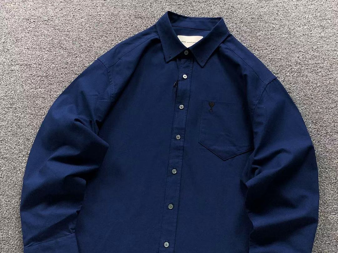 AMI 218 AMI SHIRT 2208110504 (Im 170Cm 60Kg I Wear Size XL In The Phot) - Image 11