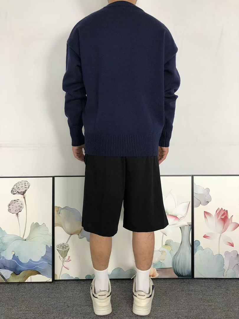 AMI 178 AMI SWEATER 4120202135 (Im 170Cm 60Kg I Wear Size S In The Phot) - Image 4