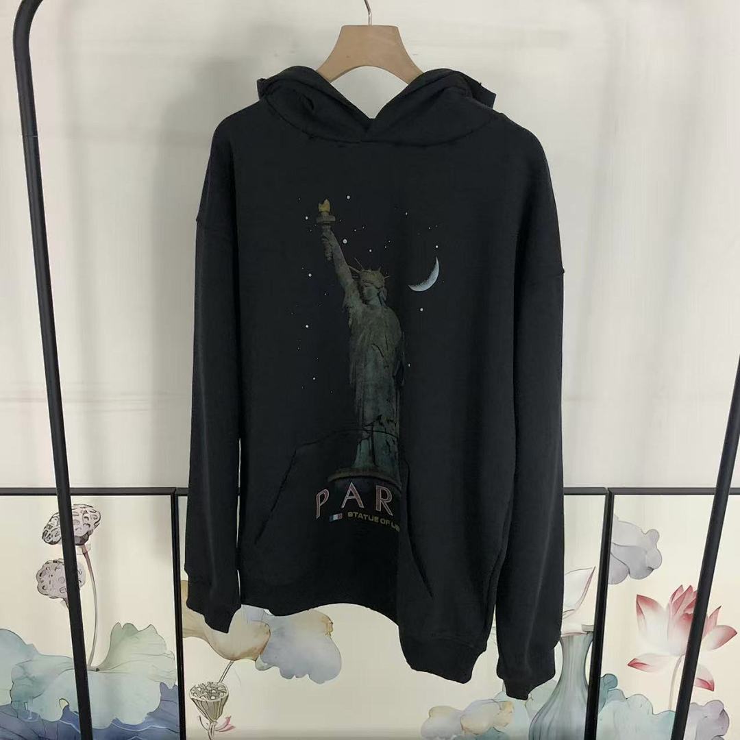 Balenciaga 258 B⭐L⭐⭐⭐IA⭐A HOODIE 31010043521 (Im 170Cm 60Kg I Wear Size M In The Phot) - Image 22