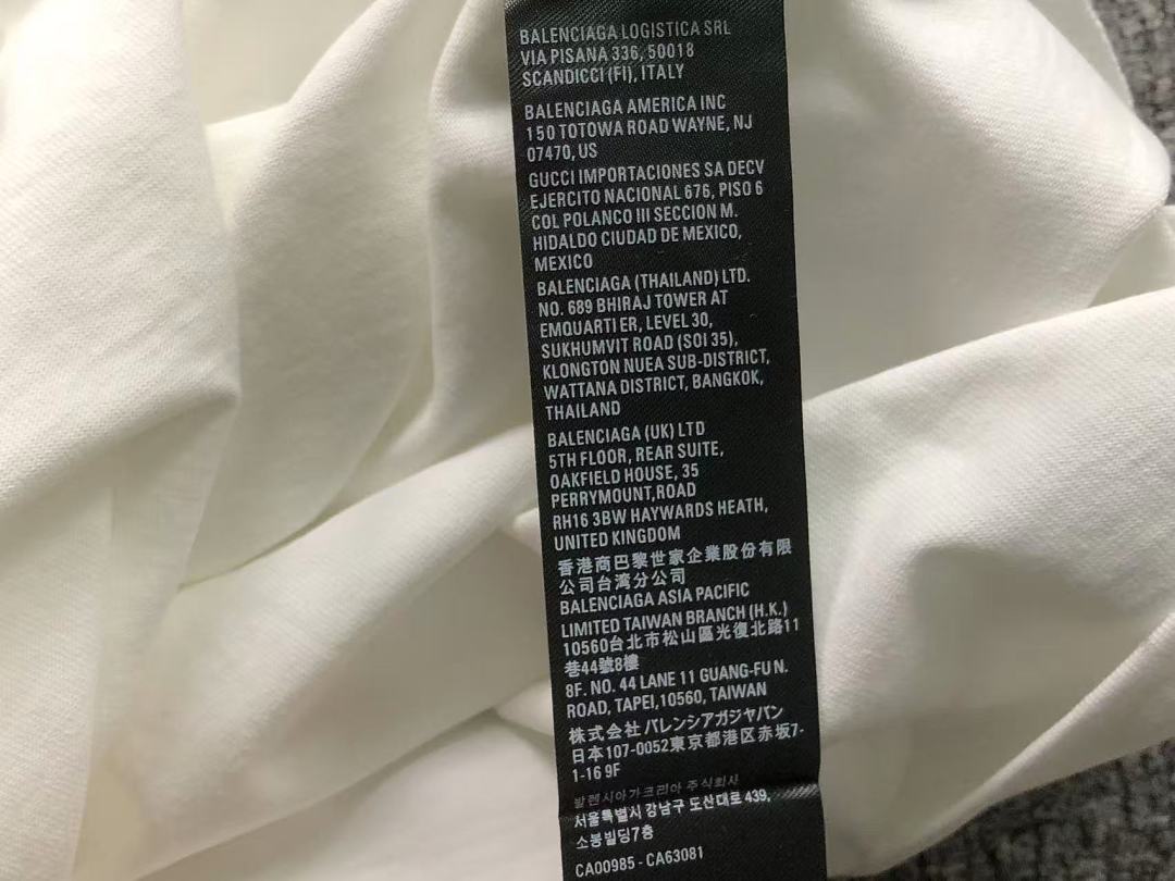 Balenciaga 125 B⭐L⭐⭐⭐IA⭐A T-SHIRT 42042410163 (Im 170Cm 60Kg I Wear Size XS In The Phot) - Image 20