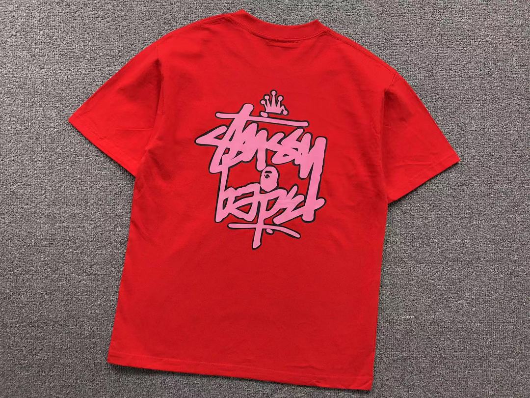 Bape 78 BAPE STUSSY T-SHIRT - Image 10