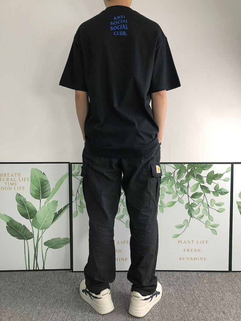 Christian Louboutin 85 ANTI SOCIAL CLUB T-SHIRT 31141902 (Im 170Cm 57Kg I Wear Size L In The Phot) - Image 4