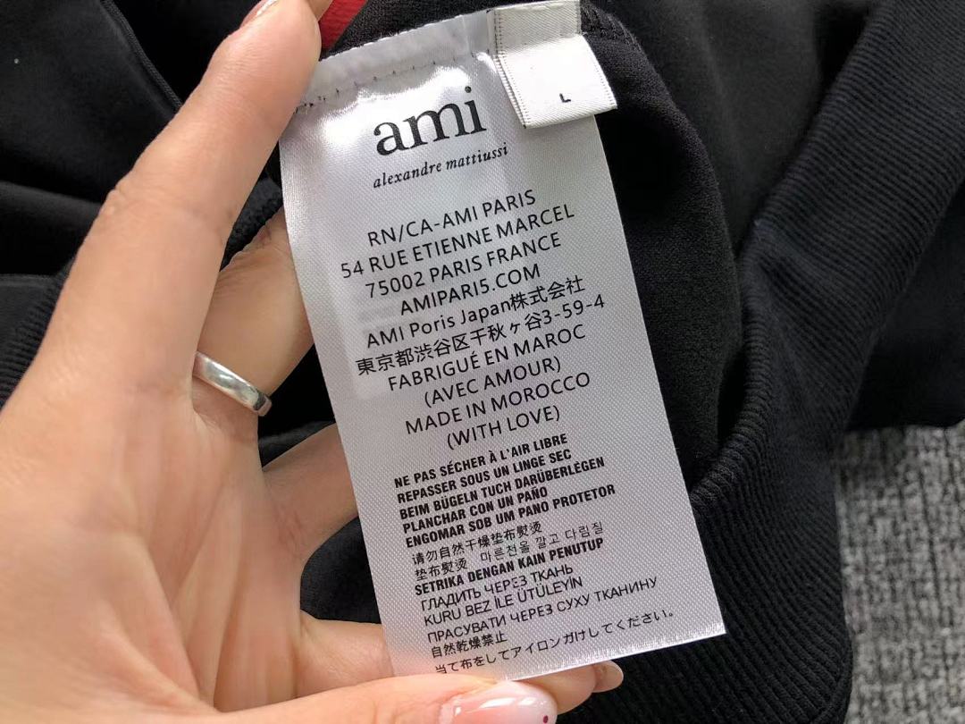 Unbranded 215 AMI HOODIE 2112061001 (Im 170Cm 60Kg I Wear Size L In The Phot) - Image 23
