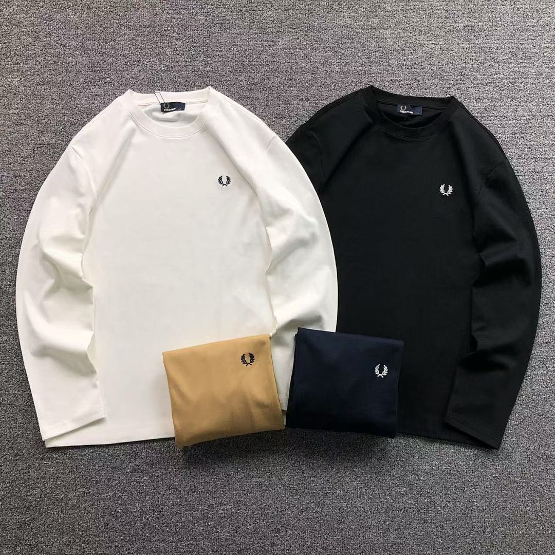 Fred Perry 95 FRED PERRY LONG SLEEVED 3108072403 (Im 170Cm 60Kg I Wear Size L In The Phot)
