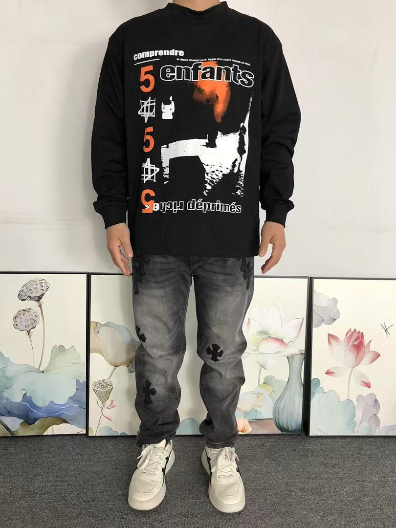 Chanel 98 ENFANTS RICHES DEPRIMES LONG SLEEVED 5211233162 (Im 170Cm 60Kg I Wear Size S In The Phot) - Image 3
