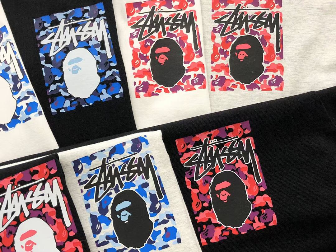 Bape 79 BAPE STUSSY T-SHIRT 411183542 (Im 170Cm 57Kg I Wear Size S In The Phot) - Image 41