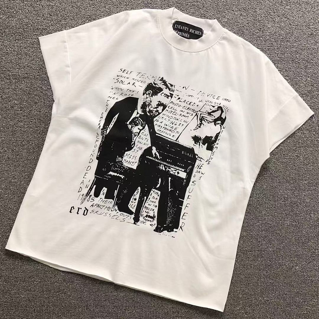 Chanel 88 ENFANTS RICHES DEPRIMES T-SHIRT 5212428162 (Im 170Cm 60Kg I Wear Size M In The Phot), photo 1