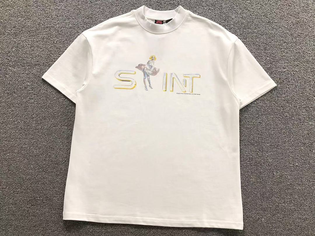 Chanel 113 SAINT MICHAEL T-SHIRT 3206184217 (Im 170Cm 60Kg I Wear Size S In The Phot) - Image 5