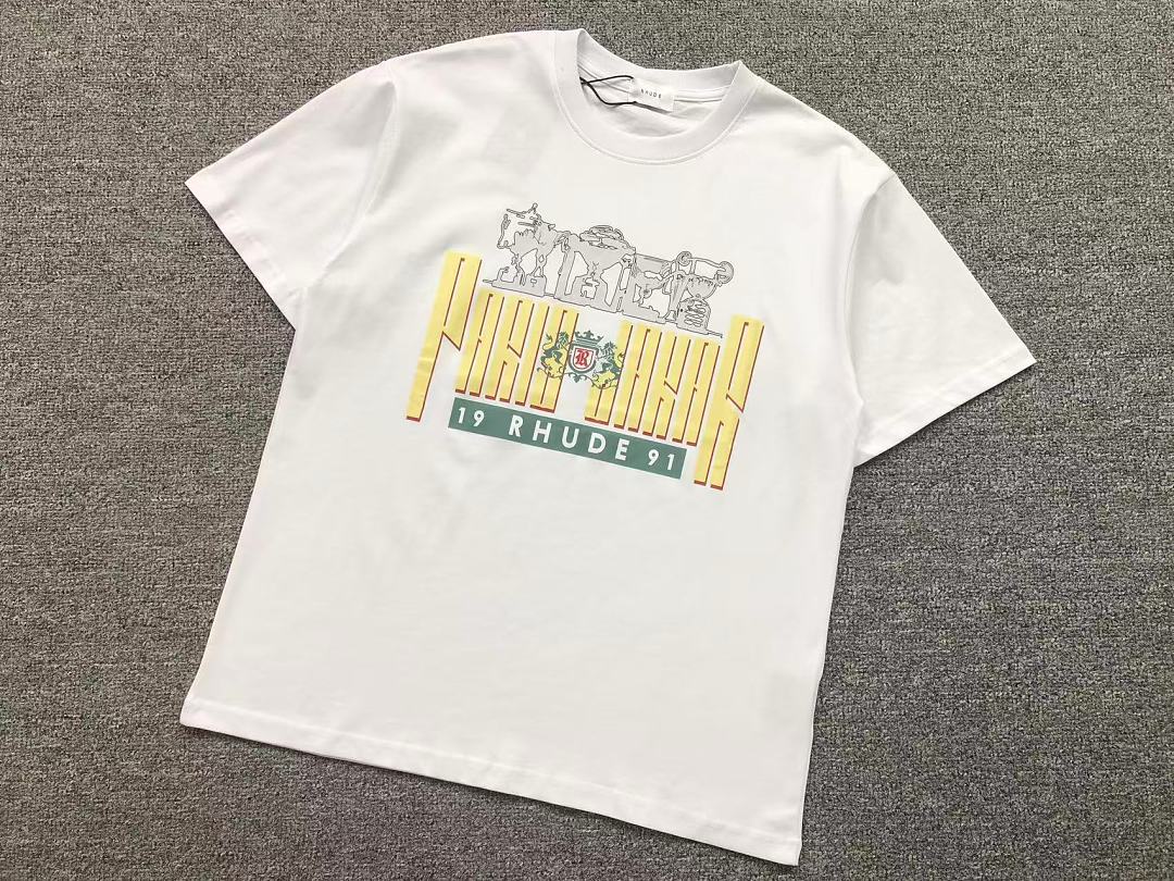 Rhude 105 RHUDE T-SHIRT 3208060817 (Im 170Cm 60Kg I Wear Size S In The Phot) - Image 8