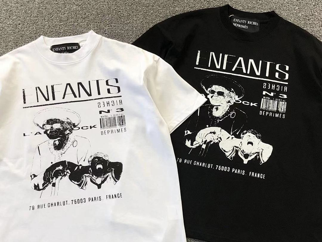 Chanel 88 ENFANTS RICHES DEPRIMES T-SHIRT 5122416162 (Im 170Cm 60Kg I Wear Size M In The Phot) - Image 6