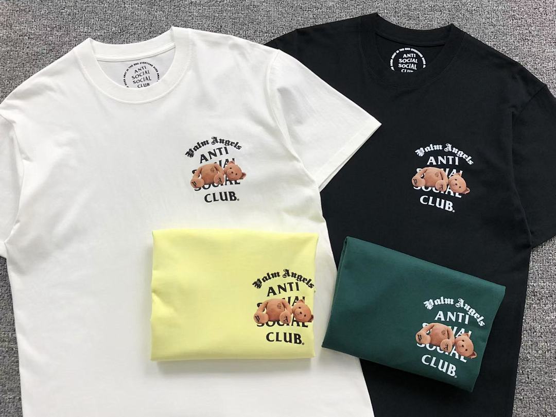 Christian Louboutin 85 ANTI SOCIAL CLUB PALM ANGELS T-SHIRT - Image 21