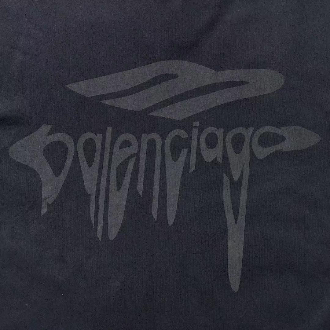 Balenciaga 118 B⭐L⭐⭐⭐IA⭐A T-SHIRT 4104071121 (Im 170Cm 60Kg I Wear Size M In The Phot) - Image 8