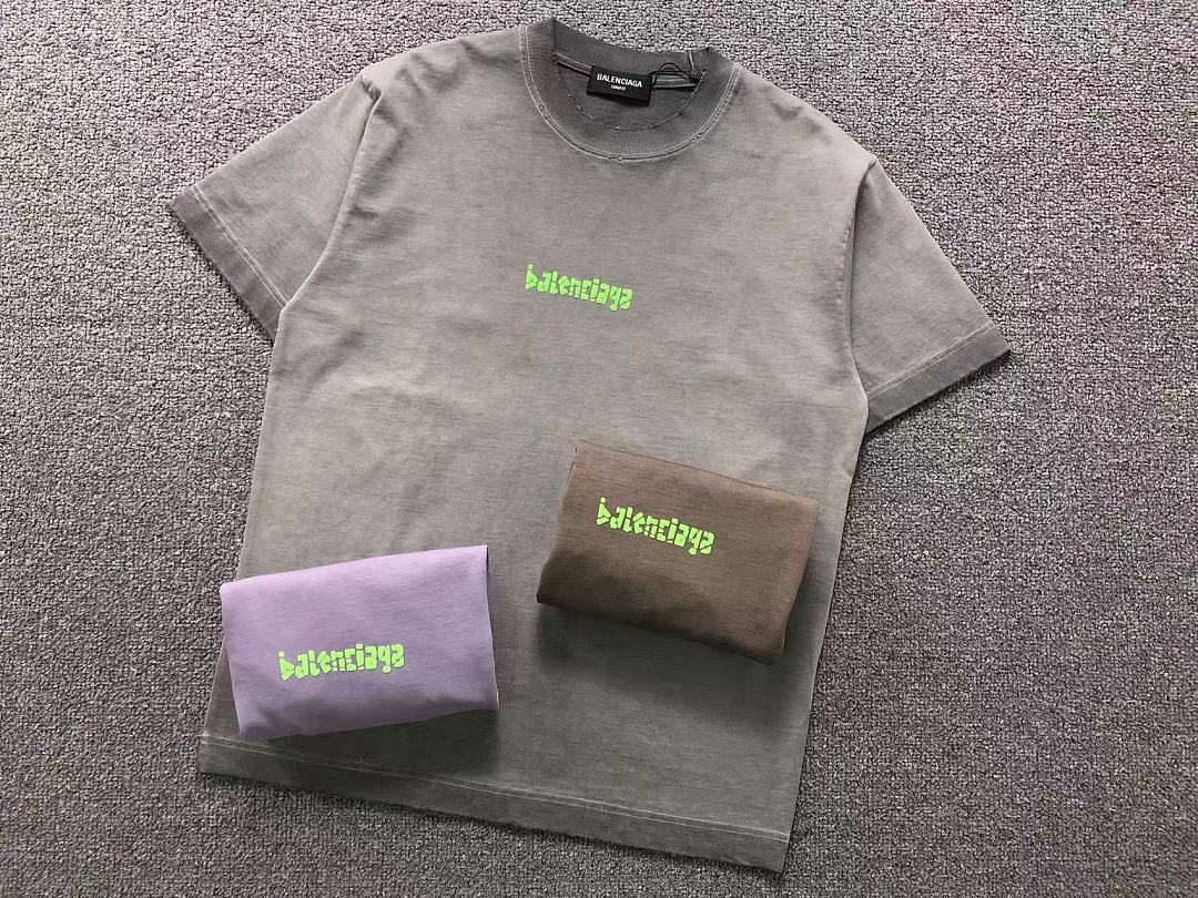 Balenciaga 125 B⭐L⭐⭐⭐IA⭐A T-SHIRT 5207271081 (Im 170Cm 60Kg I Wear Size S In The Phot) - Image 17