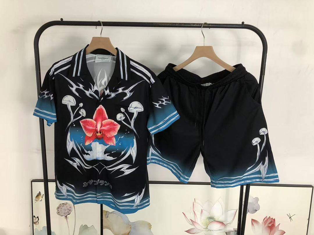 Casablanca SHORTS98 CASABLANCA SHIRT SHORTS 2208142139 (Im 170Cm 60Kg I Wear Size L In The Phot) - Image 35