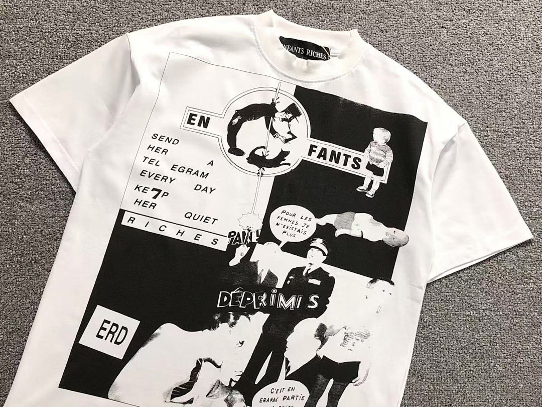 Chanel 88 ENFANTS RICHES DEPRIMES T-SHIRT 5122411162 (Im 170Cm 60Kg I Wear Size S In The Phot) - Image 7
