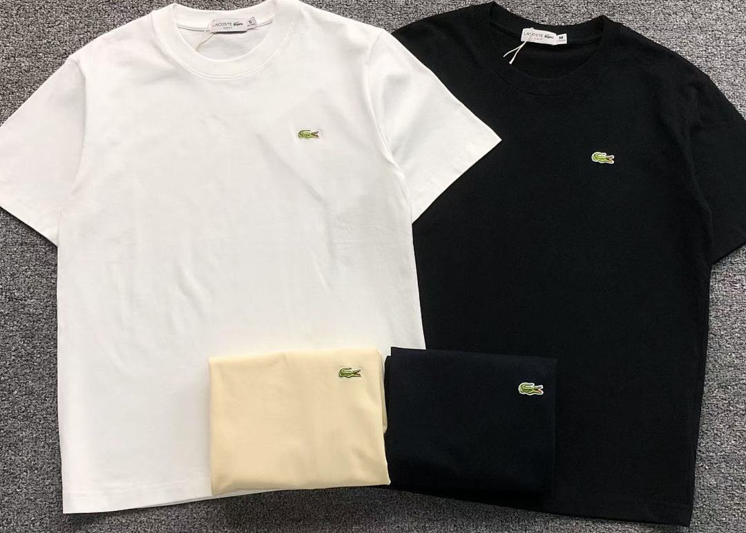 Unbranded 85 LACOSTE T-SHIRT 2111111801 (Im 170Cm 60Kg I Wear Size M In The Phot) - Image 6