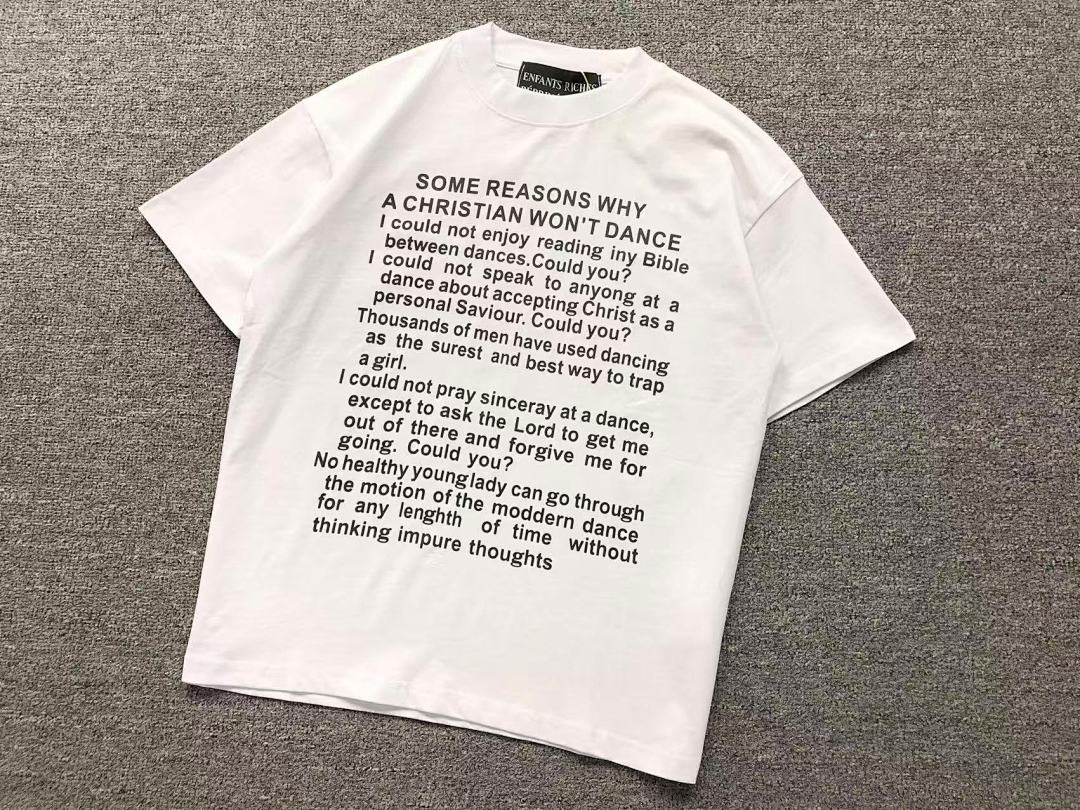 Chanel 88 ENFANTS RICHES DEPRIMES T-SHIRT 42012418162 (Im 170Cm 60Kg I Wear Size S In The Phot) - Image 7