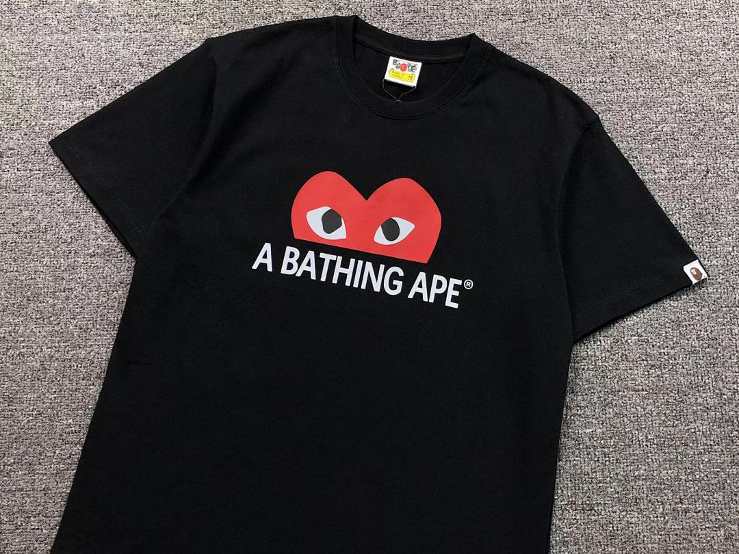 Bape 88 BAPE CDG T-SHIRT 3112050221 (Im 170Cm 60Kg I Wear Size M In The Phot) - Image 11