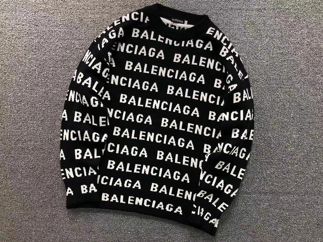 Balenciaga 138 B⭐L⭐⭐⭐IA⭐A SWEATER 41101325146 (Im 170Cm 60Kg I Wear Size M In The Phot) - Image 8