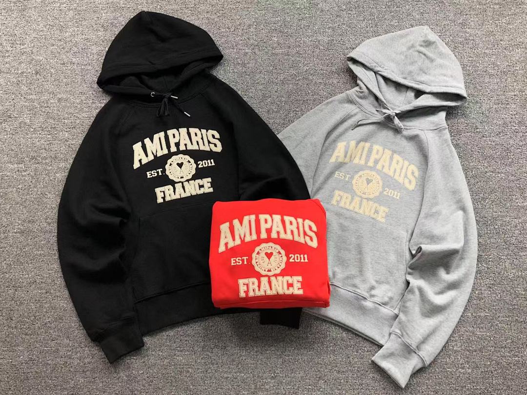AMI 118 AMI HOODIE 57281988 (Im 170Cm 60Kg I Wear Size M In The Phot) - Image 5