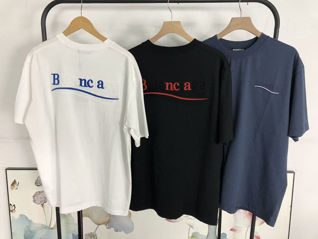 Balenciaga 98 B⭐L⭐⭐⭐IA⭐A T-SHIRT 5233023127 (Im 170Cm 60Kg I Wear Size XL In The Phot) - Image 28