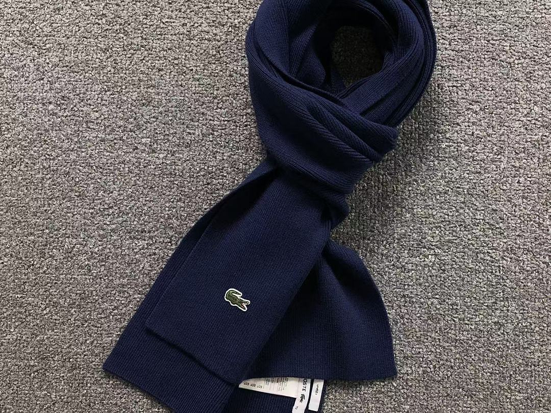 Lacoste 175 LACOSTE HAT SCARF 4207200701 (Long 176CM* Wide 29CM*) - Image 27