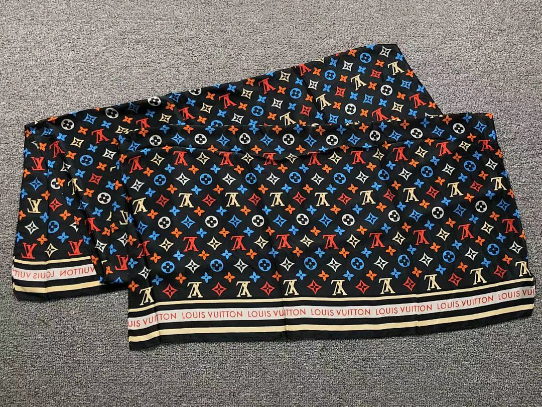 Louis Vuitton 85 L⭐ SCARF 5101122102 (Long 178CM* Wide 90CM*) - Image 2