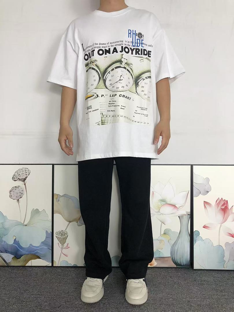 Rhude 95 RHUDE T-SHIRT 3204230321 (Im 170Cm 60Kg I Wear Size L In The Phot) - Image 3