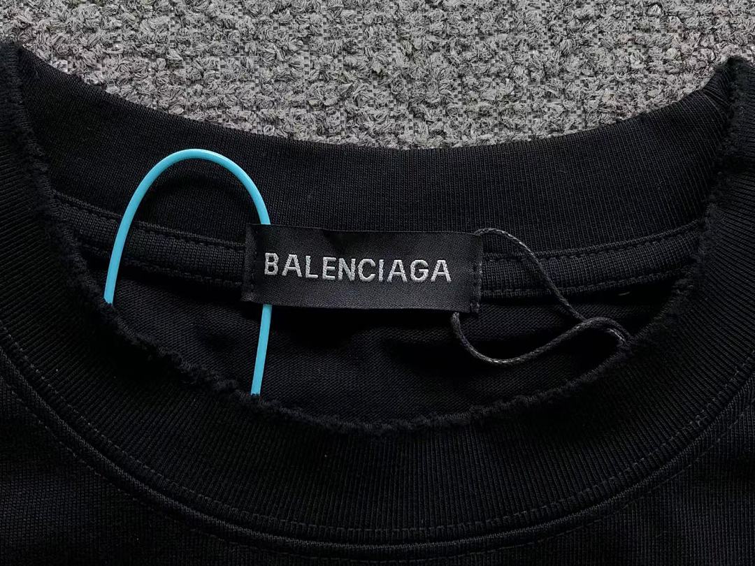 Balenciaga 128 B⭐L⭐⭐⭐IA⭐A T-SHIRT 3203213421 (Im 170Cm 60Kg I Wear Size L In The Phot) - Image 18