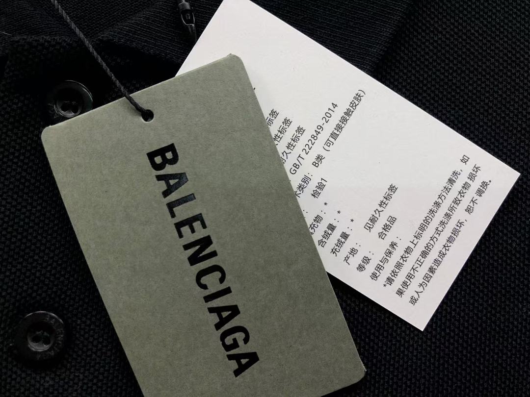 Balenciaga 158 B⭐L⭐⭐⭐IA⭐A POLO 3108081821 (Im 170Cm 60Kg I Wear Size S In The Phot) - Image 12