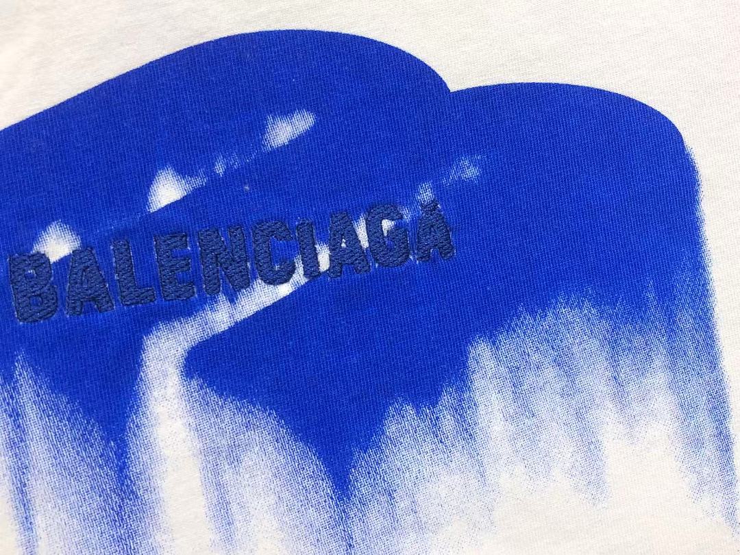Balenciaga 125 B⭐L⭐⭐⭐IA⭐A T-SHIRT 42042410163 (Im 170Cm 60Kg I Wear Size XS In The Phot) - Image 10