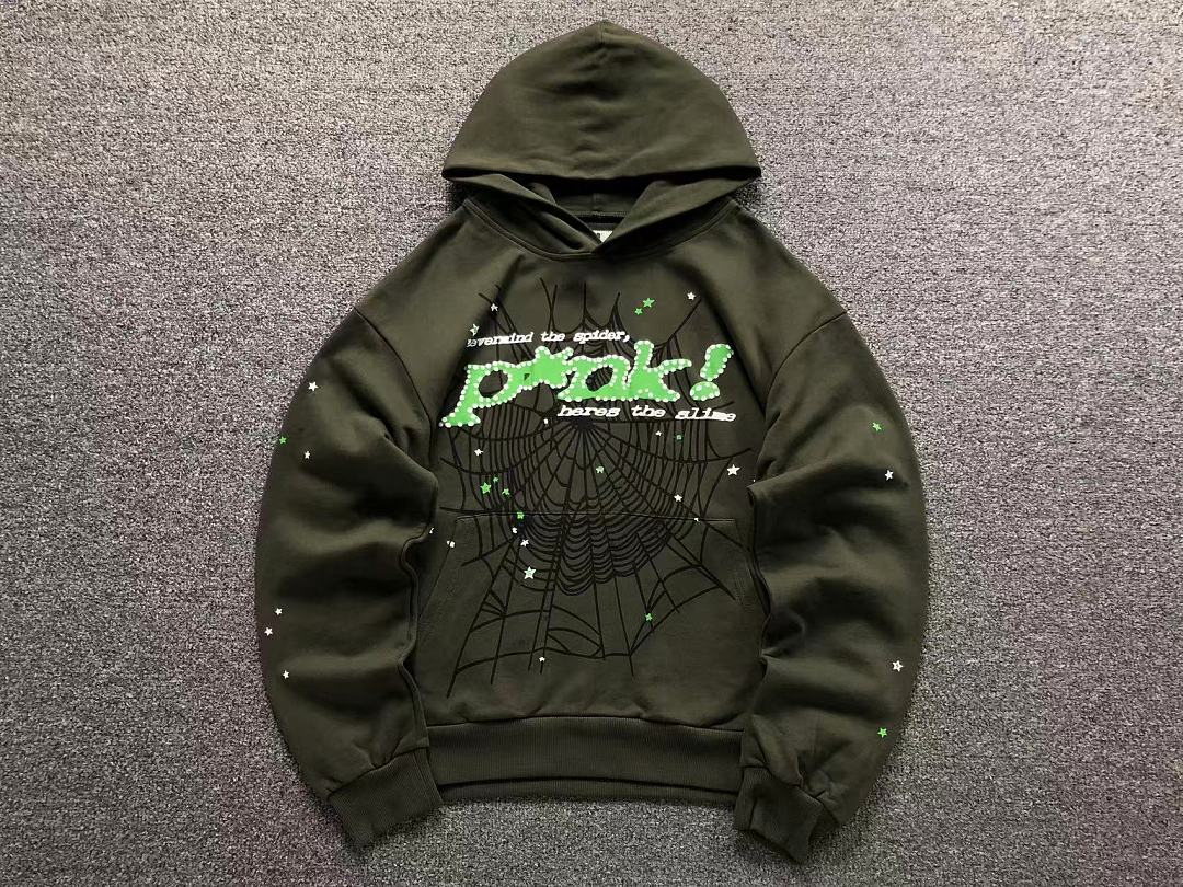 Sp5der TROUSERS SP5DER HOODIE - Image 8