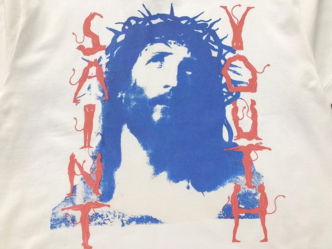 Chanel 115 SAINT MICHAEL T-SHIRT 112101617 (Im 170Cm 57Kg I Wear Size S In The Phot) - Image 8