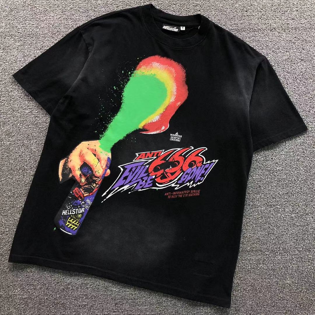Hellstar 118 HELLSTAR T-SHIRT 2207112217 (Im 170Cm 60Kg I Wear Size S In The Phot)