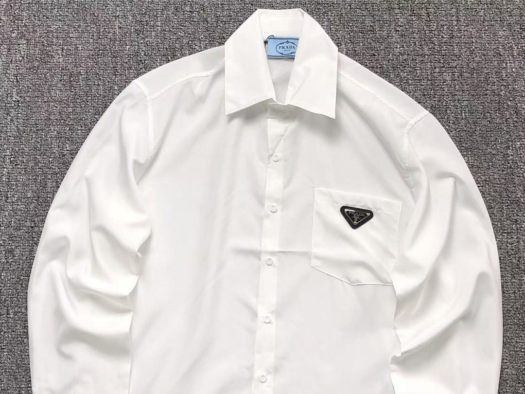 Prada 116 P⭐A⭐A SHIRT 211052539 (Im 170Cm 55Kg I Wear Size L In The Phot) - Image 11
