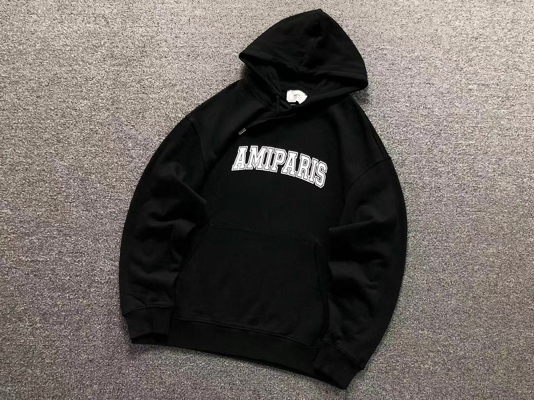 AMI 158 AMI HOODIE 3208164017 (Im 170Cm 60Kg I Wear Size M In The Phot) - Image 10