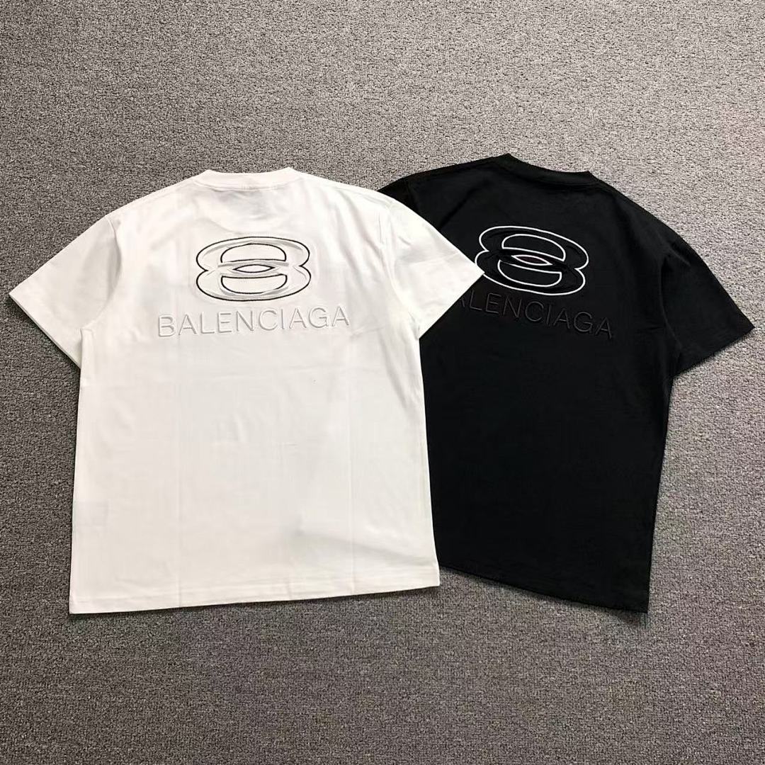 Balenciaga 135 B⭐L⭐⭐⭐IA⭐A T-SHIRT 3203272317 (Im 170Cm 60Kg I Wear Size M In The Phot)