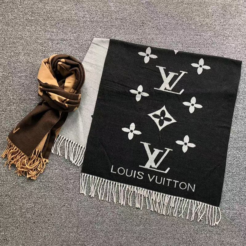 Louis Vuitton 95 L⭐ SCARF 560501102 (Long 176CM* Wide 65CM*)