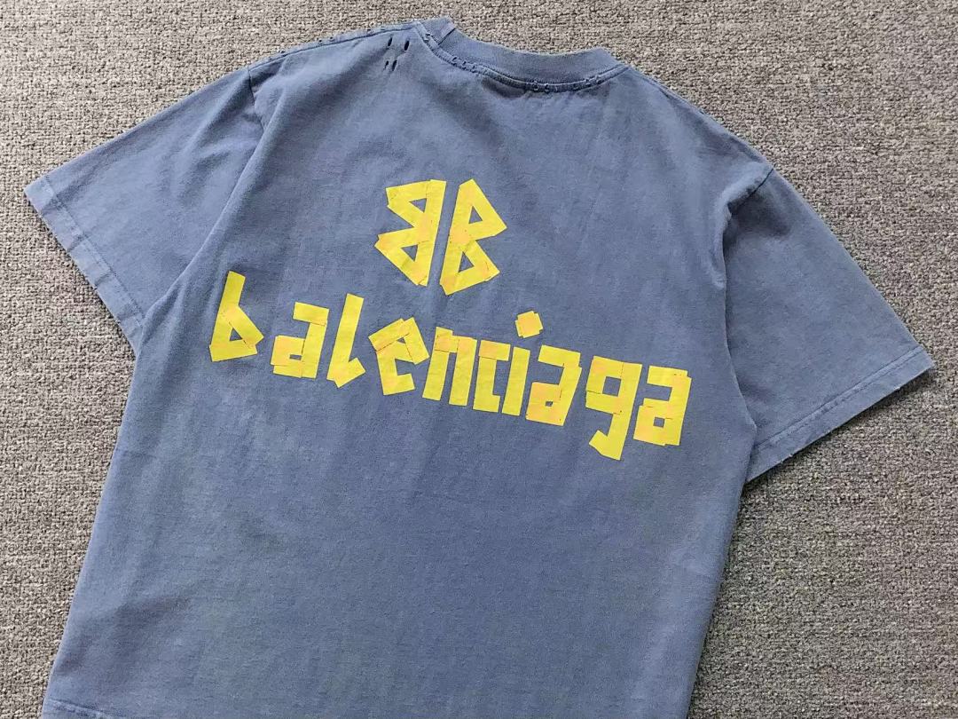 Balenciaga 138 B⭐L⭐⭐⭐IA⭐A T-SHIRT 41060602077 (Im 170Cm 60Kg I Wear Size XS In The Phot) - Image 9