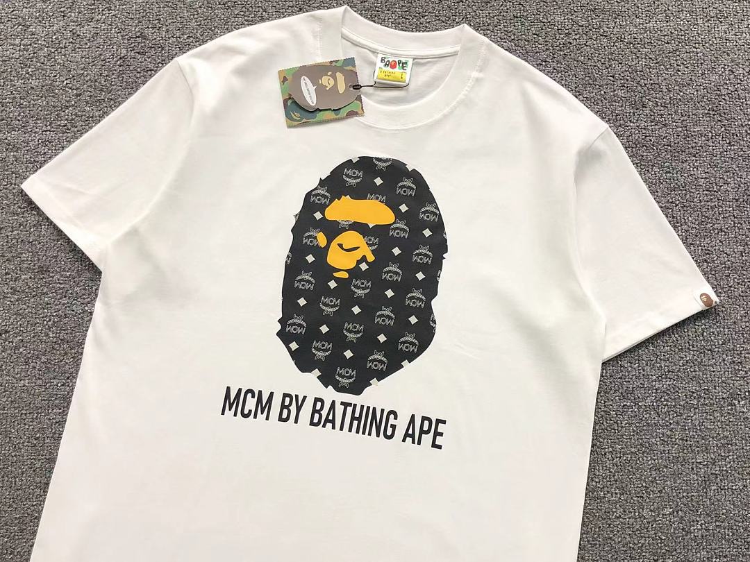 Bape 85 BAPE M⭐M T-SHIRT 124151131 (Im 170Cm 65Kg I Wear Size M In The Phot) - Image 8