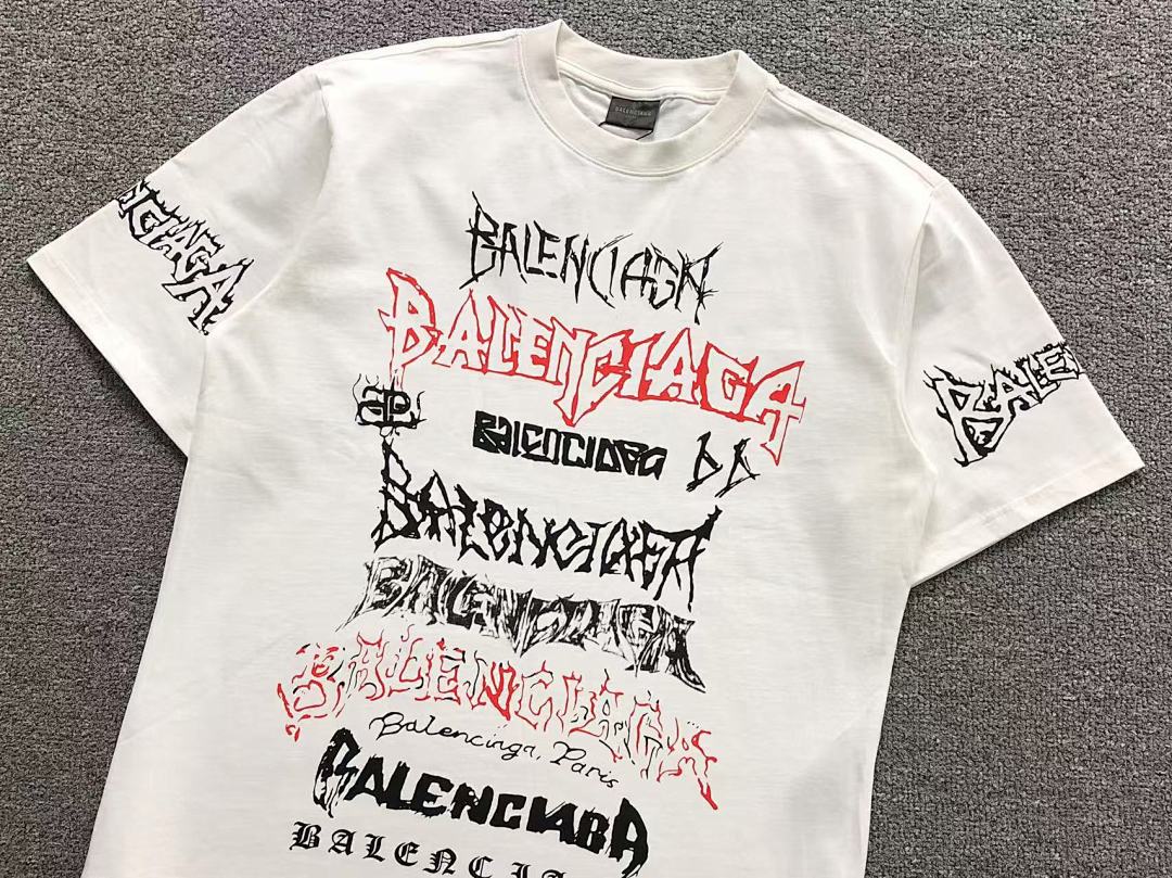Balenciaga 125 B⭐L⭐⭐⭐IA⭐A T-SHIRT 42032801163 (Im 170Cm 60Kg I Wear Size XS In The Phot) - Image 8