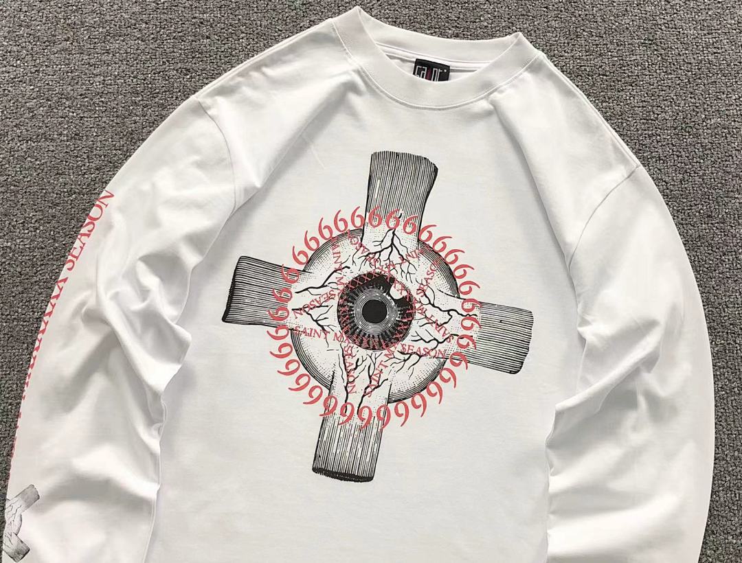 Chanel 135 SAINT MICHAEL LONG SLEEVED 3110082317 (Im 170Cm 60Kg I Wear Size S In The Phot) - Image 7