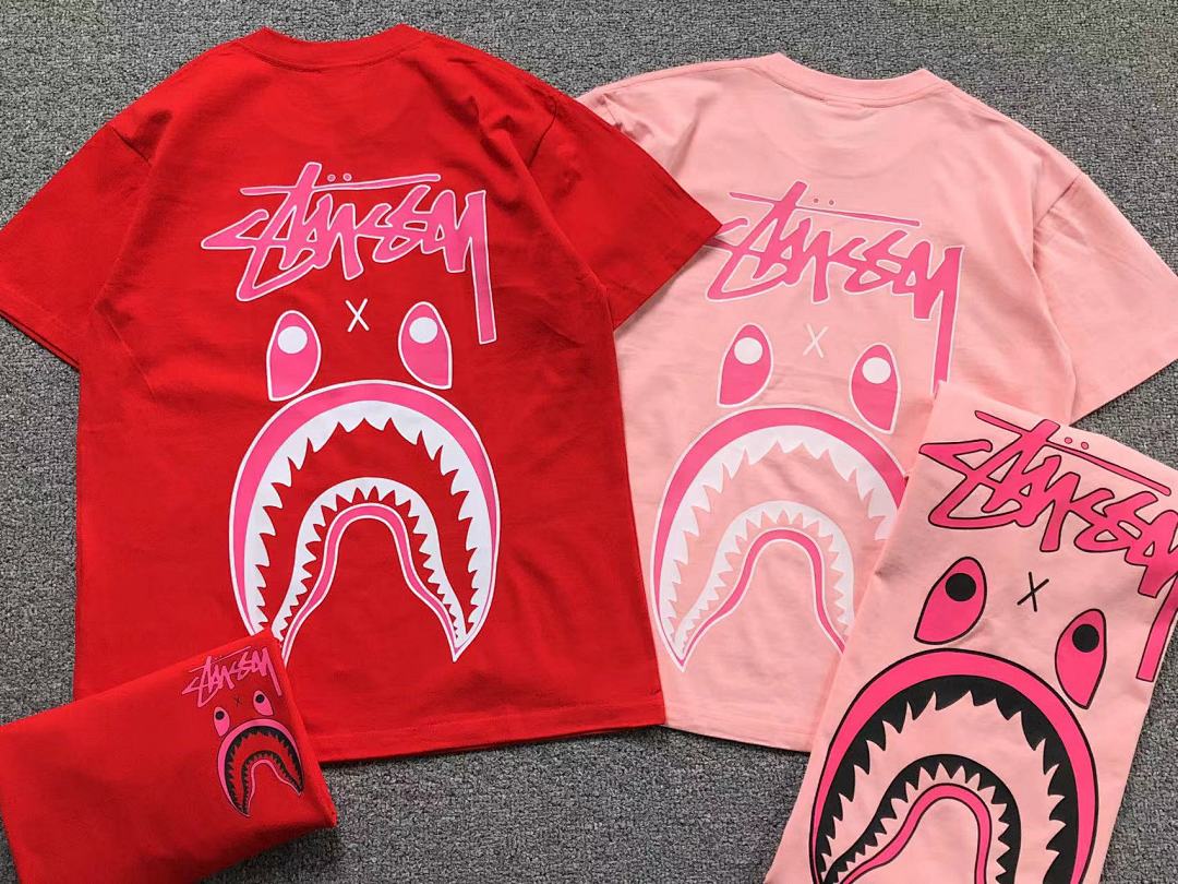 Bape 78 BAPE STUSSY T-SHIRT 1102090342 (Im 170Cm 55Kg I Wear Size S In The Phot) - Image 6